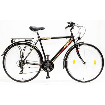   CSEPEL LANDRIDER 28/21 FFI 21 SEBESSÉGES SHIMANO VÁLTÓS 2017 FEKETE 28-AS FFI KERÉKPÁR