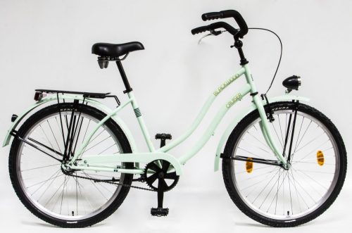 CSEPEL BLACKWOOD CRUISER  26/18”  26-OS NŐI VILÁGOS ZÖLD ( MENTA ) KONTRÁS KERÉKPÁR