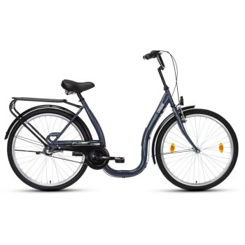   CSEPEL BUDAPEST 26/18 „C” VÁZTÍPUSÚ 26/18 2020 SZÜRKE 26-OS 3 SEBESSÉGES AGYVÁLTÓS NŐI KERÉKPÁR