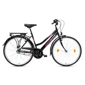  CSEPEL LANDRIDER 28/17 NÖI NEXUS 3  SHIMANO AGYVÁLTÓS FEKETE 28-AS KERÉKPÁR