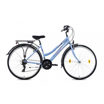   CSEPEL LANDRIDER 28/19 NŐI 21 SEBESSÉGES SHIMANO VÁLTÓS VILÁGOSKÉK 28-AS KERÉKPÁR