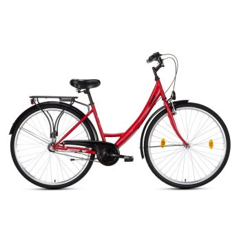   CSEPEL BUDAPEST "A" VÁZTÍPUSÚ 28/17  NEXUS 3 SHIMANO AGYVÁLTÓS SÖTÉTBORDÓ 28-AS NŐI KERÉKPÁR