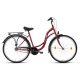 CSEPEL VELENCE 28/19" 28-AS BORDÓ NŐI NEXUS 3 SHIMANO AGYVÁLTÓS KERÉKPÁR