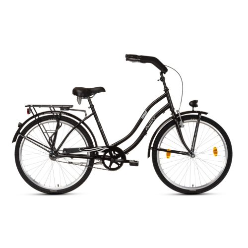 CSEPEL CRUISER KONTRÁS FEKETE NŐI KERÉKPÁR